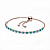 Пандора Бірюзовий тенісний браслет Pandora Rose 588961C01-25
